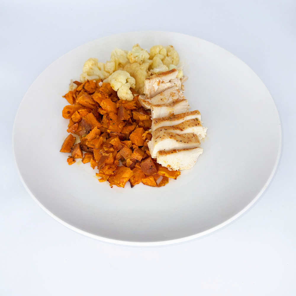 Chicken Yams Cauliflower