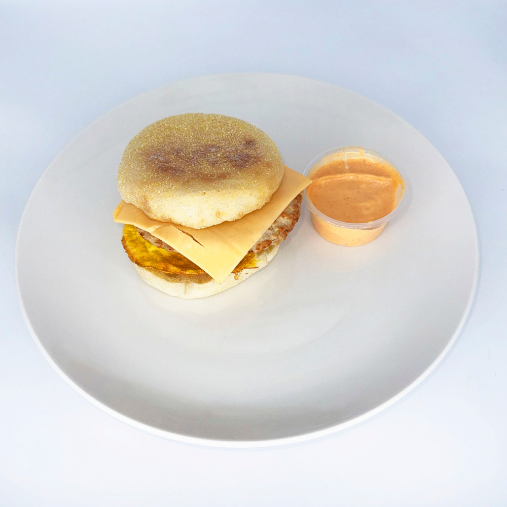 Sausage Egg and Cheese Muffin