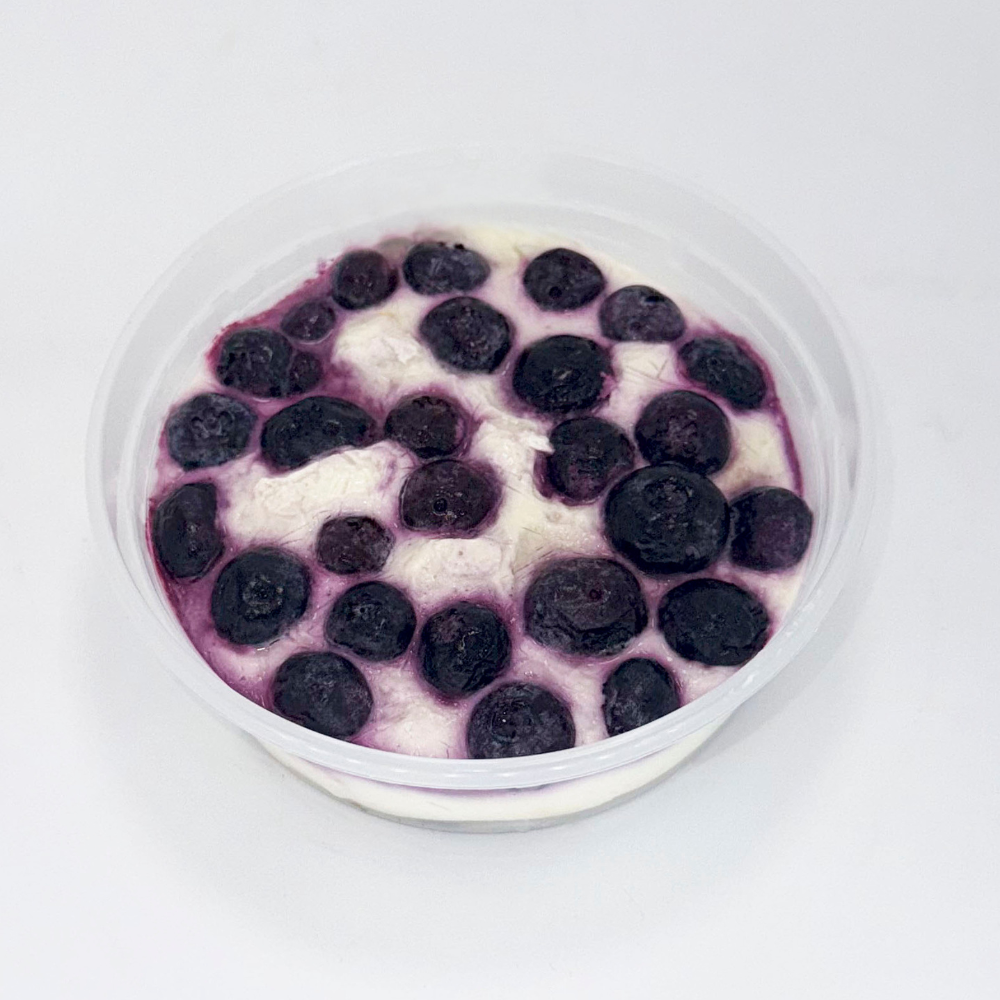 Blueberry Protein Cheesecake