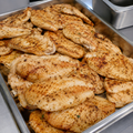 Bulk grilled seasoned chicken breast